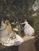 Claude Monet Women in the Garden (mk09) Sweden oil painting reproduction